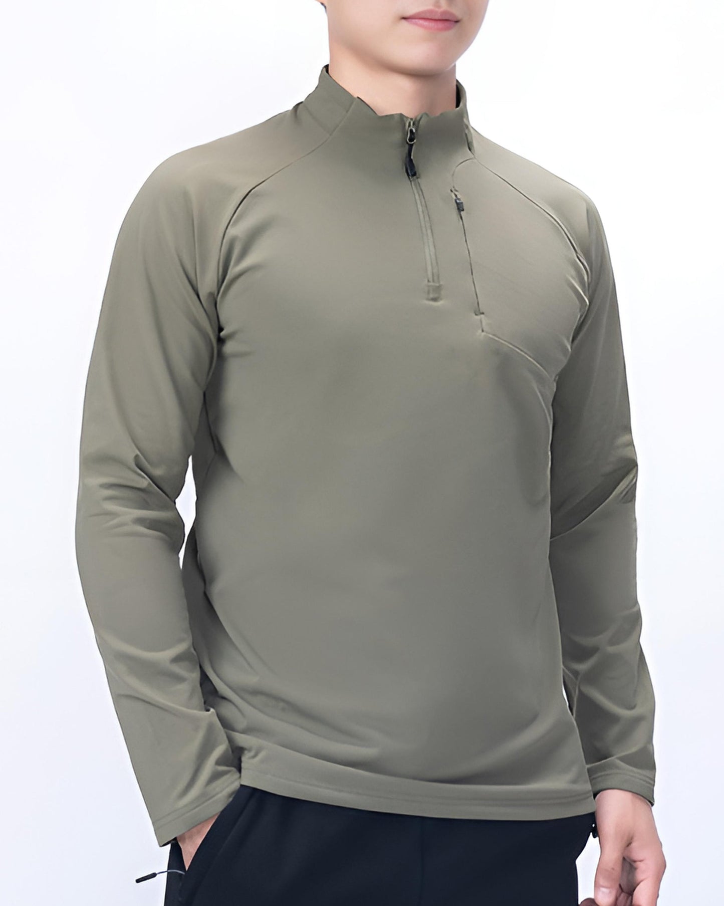 Terrain Trek Long Sleeve Lightweight Fleece Shirt Gym&Outdoor