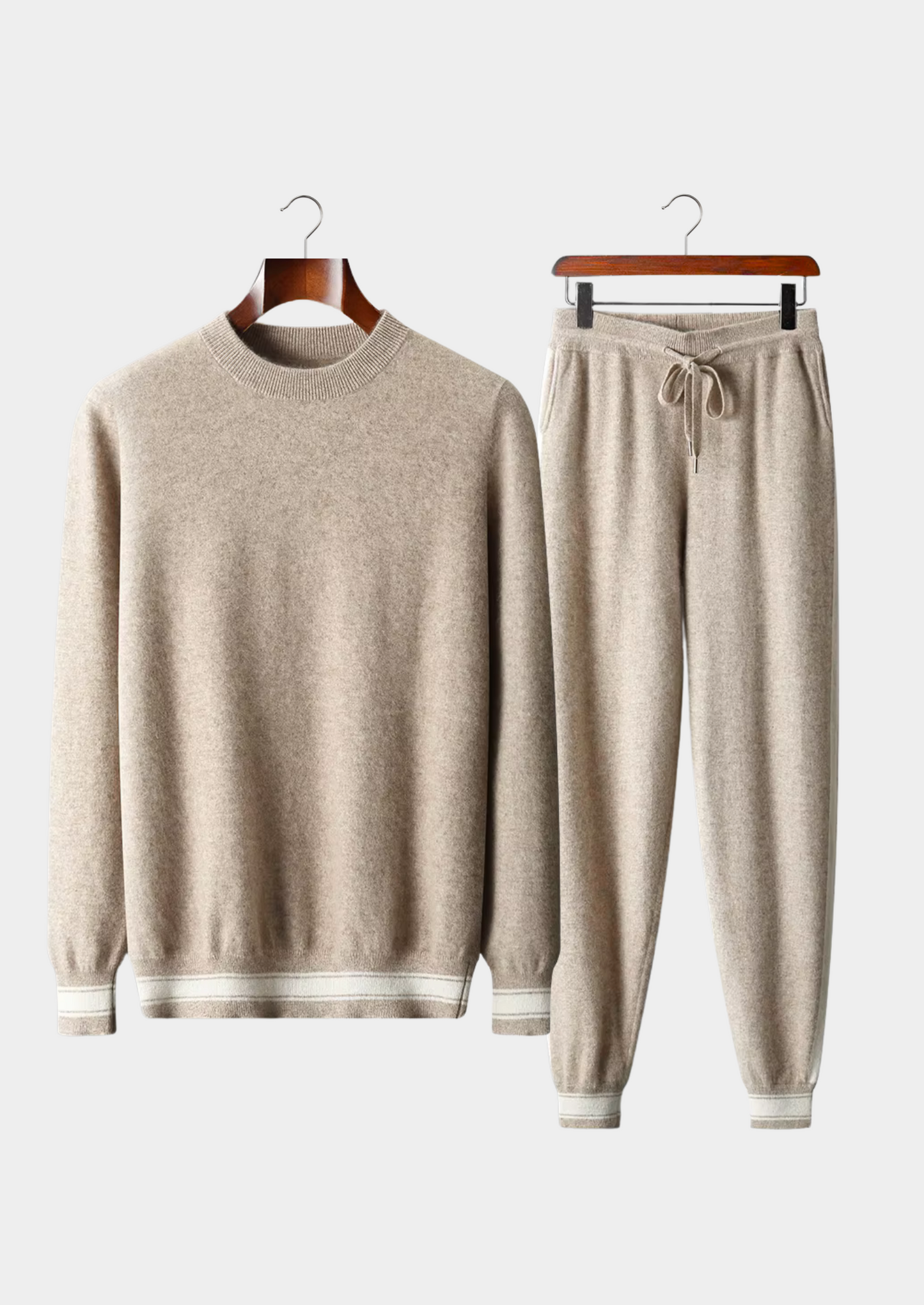 Premium Cashmere Sand Vienna Leisure Set