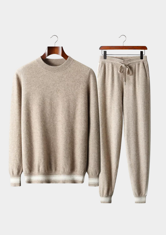 Premium Cashmere Sand Vienna Leisure Set