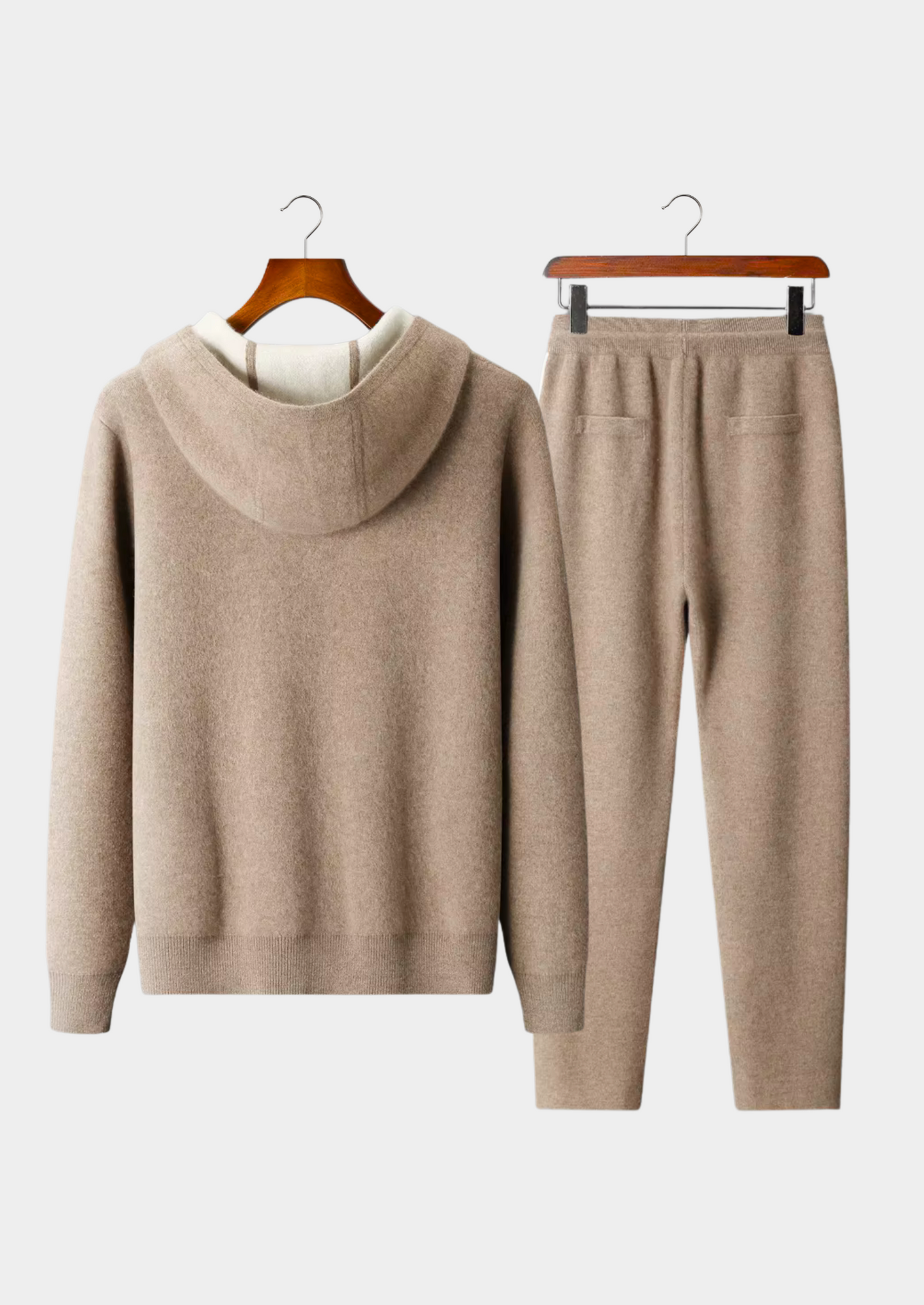 Premium Cashmere Beige Milano Leisure Set