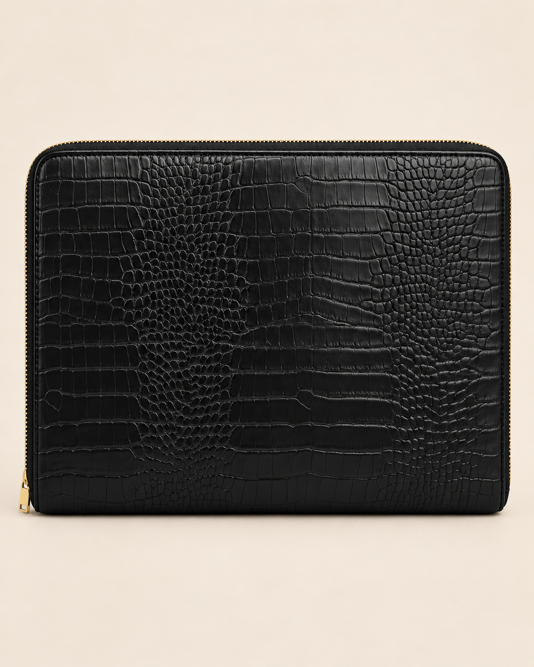 The Basel 34 — Croc-Texture 13" Laptop Portfolio