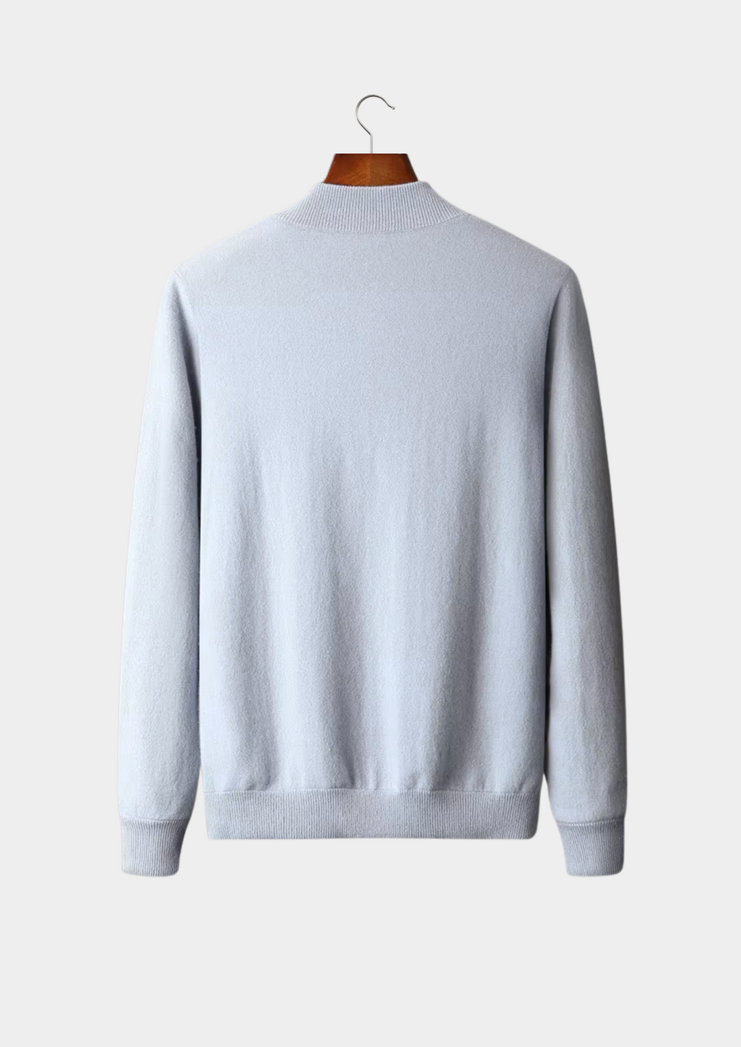 Pure Extra-Fine Merino Wool Zip Cardigan
