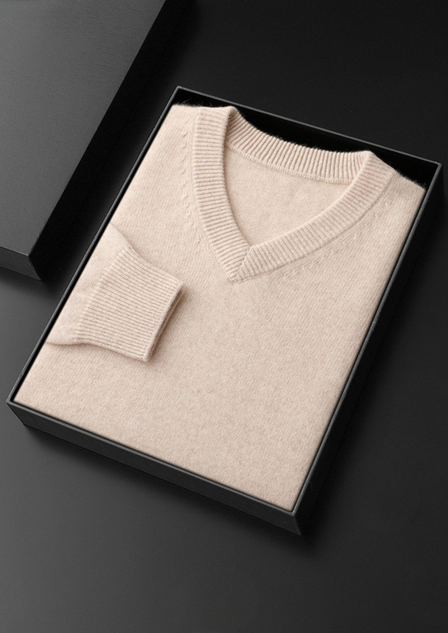 Pure Cashmere Essential V-Neck Sweater