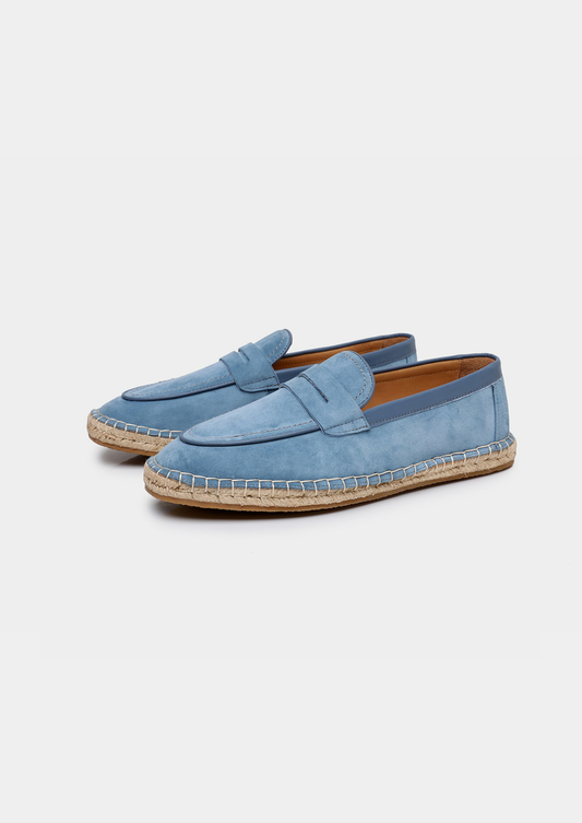 Penny Seaside Espadrilles - Light Blue