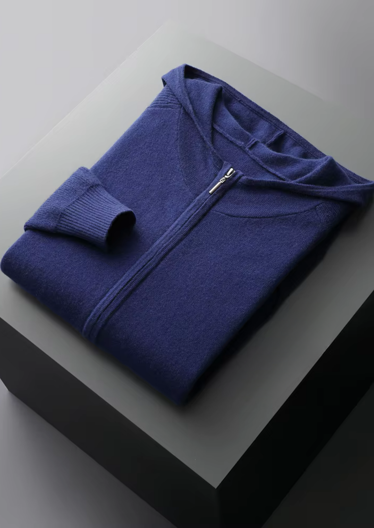 Premium Cashmere Navy Blue Kilian Leisure Set