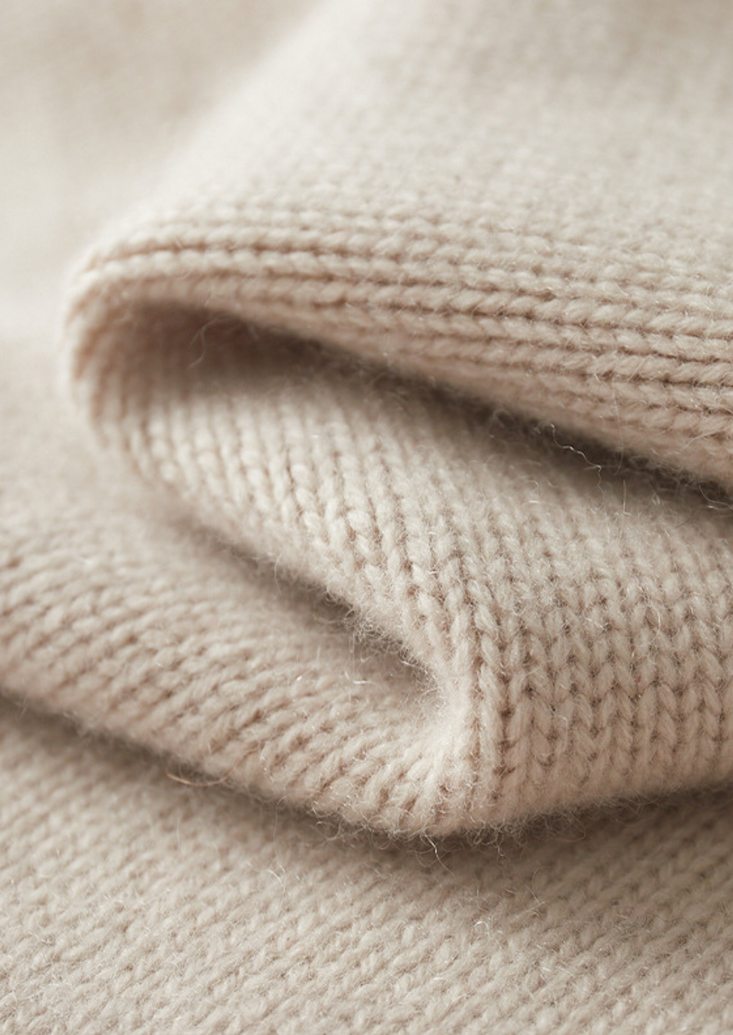 Pure Cashmere Off White Half Zip Sweater