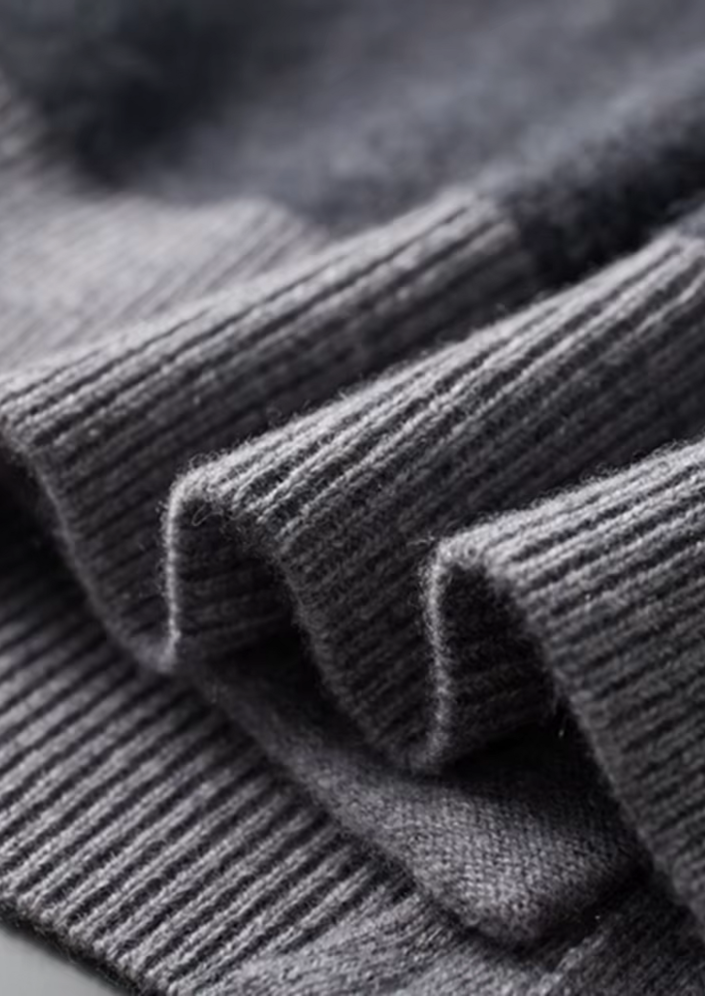 Premium Cashmere Dark Gray Torino Leisure Set