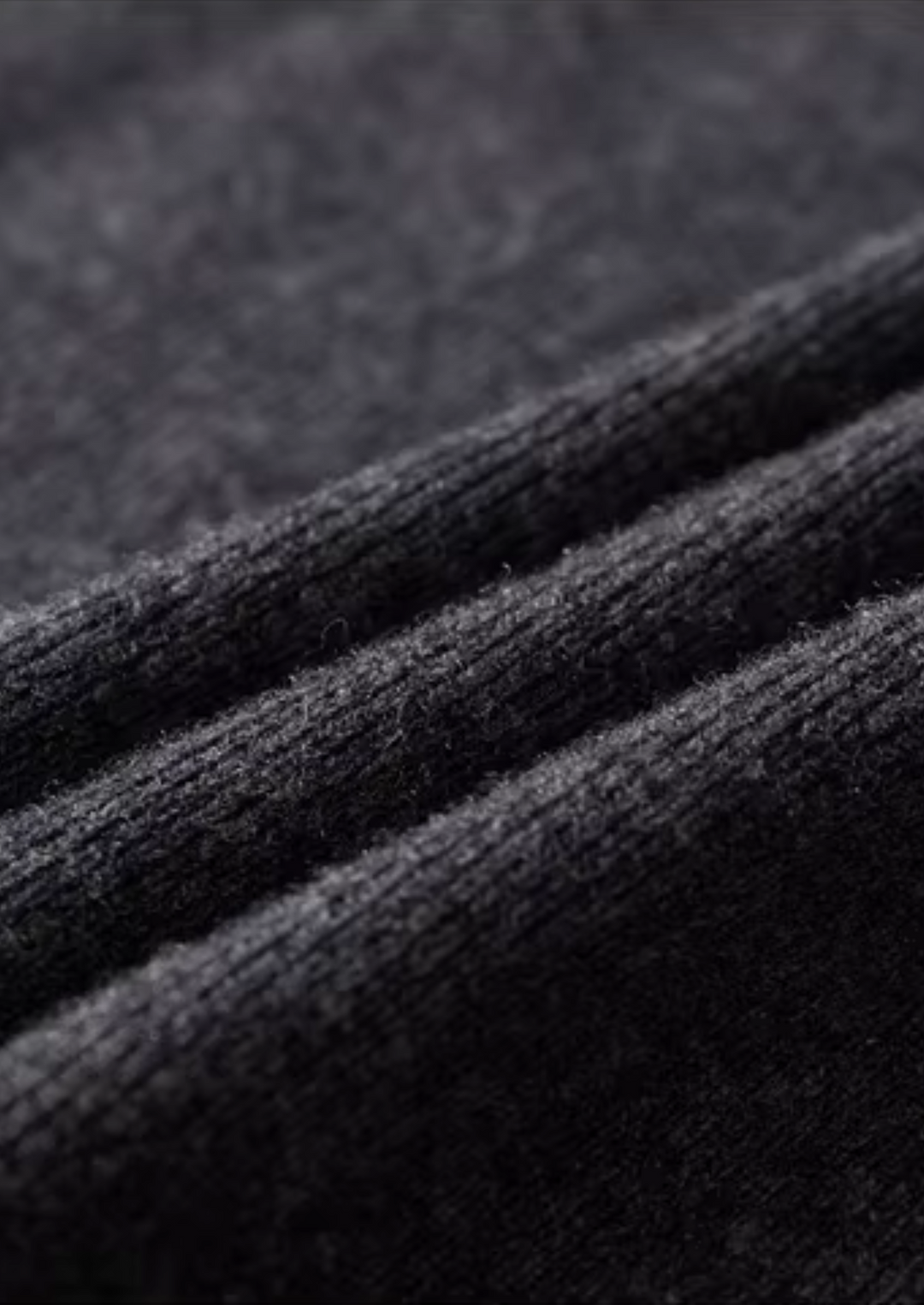 Pure Extra-Fine Merino Wool Ribbed Polo Cardigan