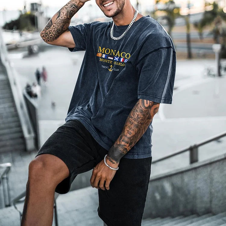 Monaco Monte Carlo Yacht Club T-Shirt - DUVAL