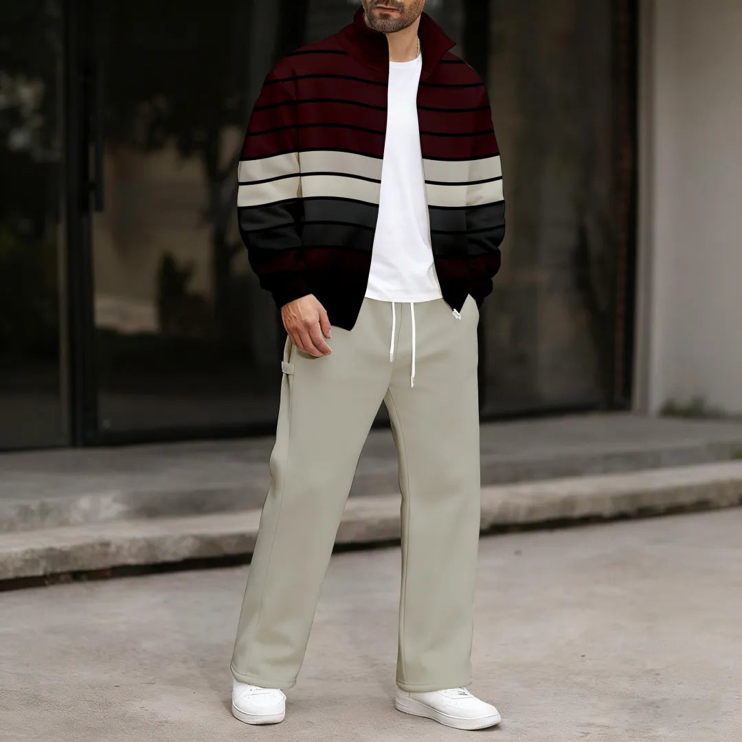 Atelier Jacket & Pants Two-Piece Set - DUVAL