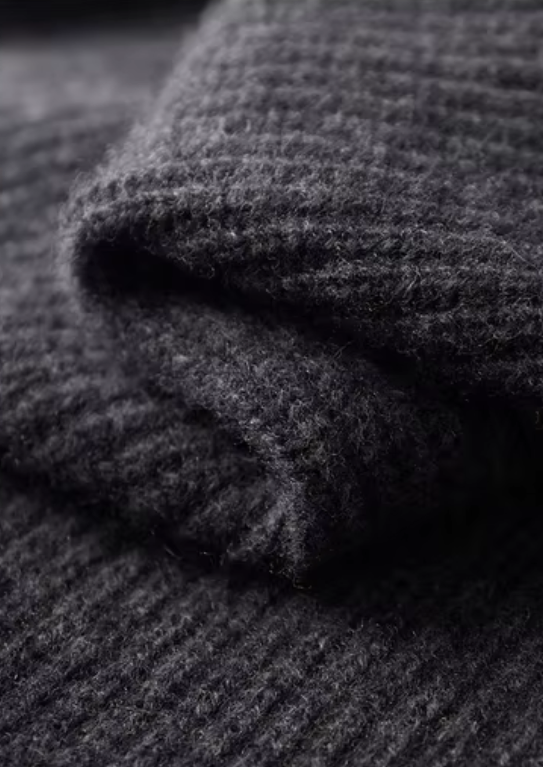 Pure Extra-Fine Merino Wool Funnel Neck Dual Zip Cardigan