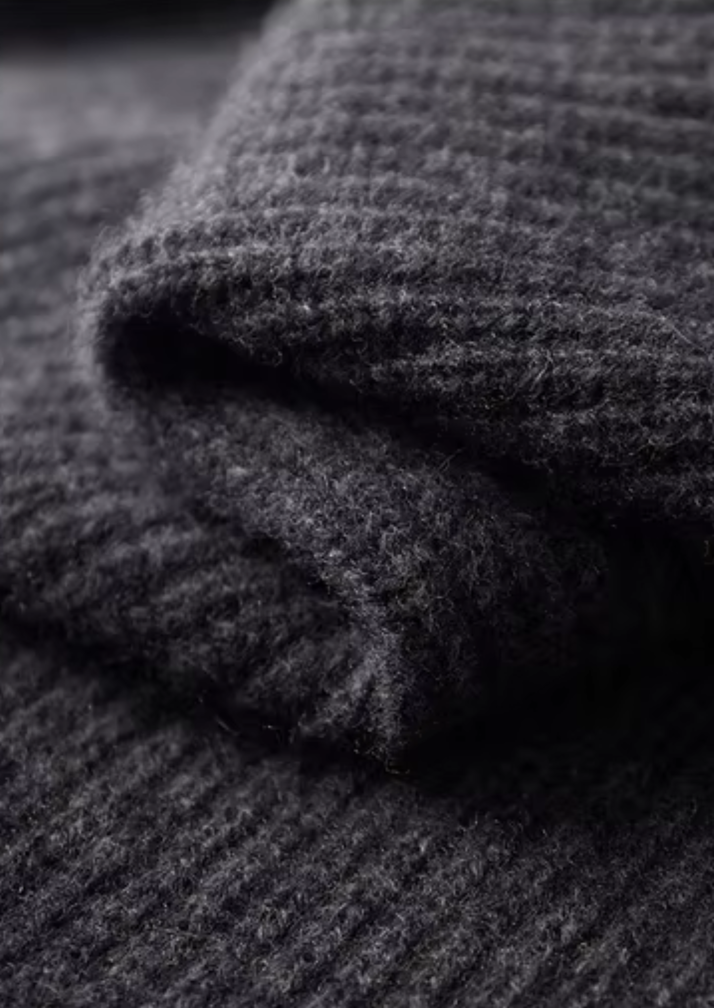 Pure Extra-Fine Merino Wool Funnel Neck Dual Zip Cardigan