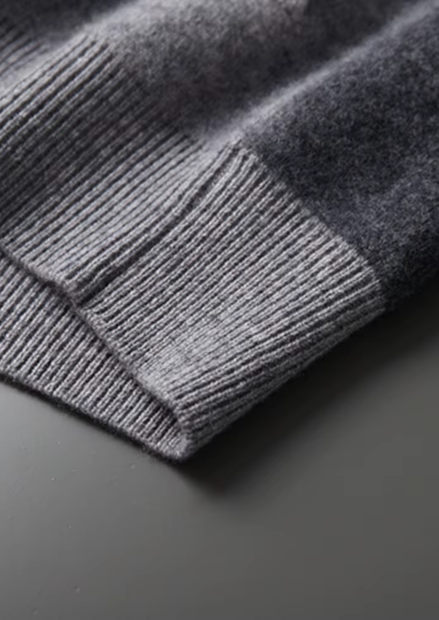 Premium Cashmere Dark Gray Torino Leisure Set