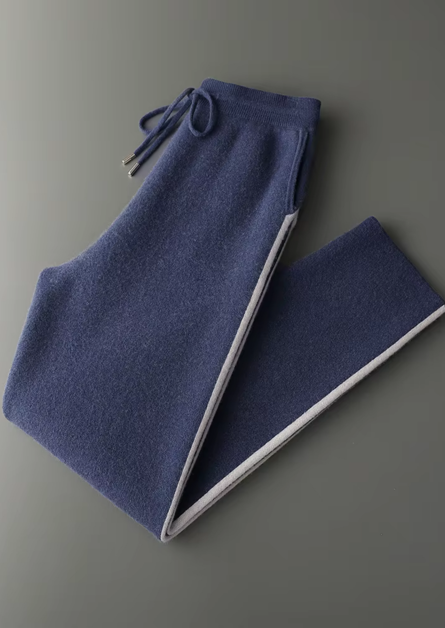 Premium Cashmere Navy Blue Milano Leisure Set