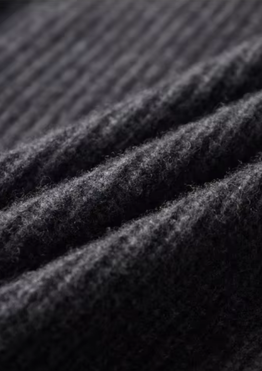 Pure Extra-Fine Merino Wool Funnel Neck Dual Zip Cardigan