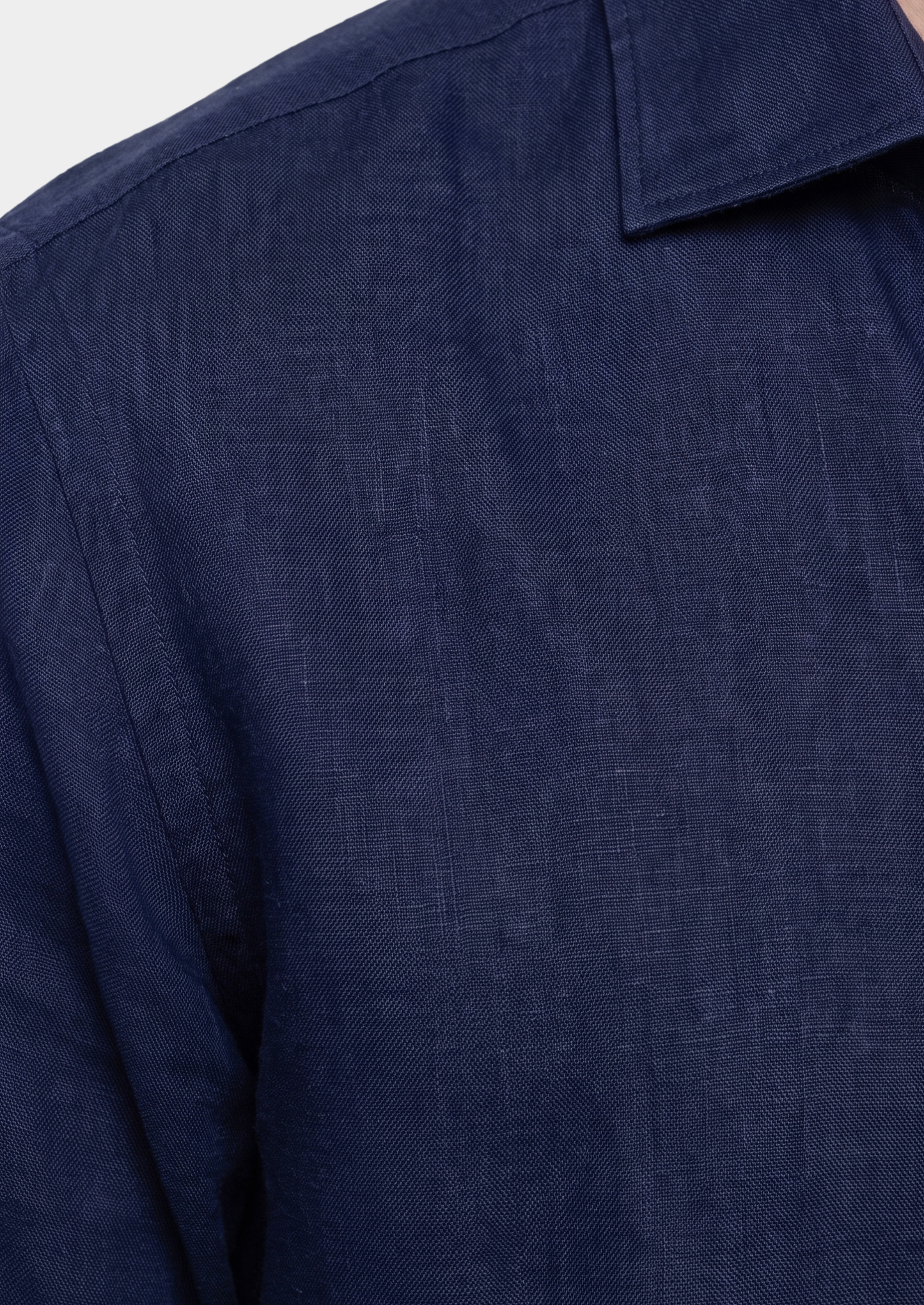 Amalfi Coastal Shirt - Navy Blue