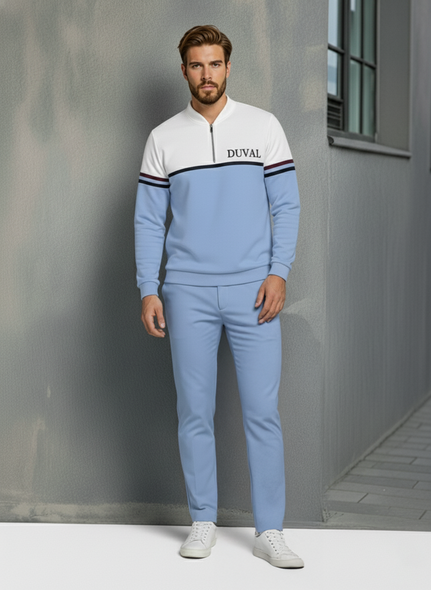 The Capri Half-Zip Sweater Set