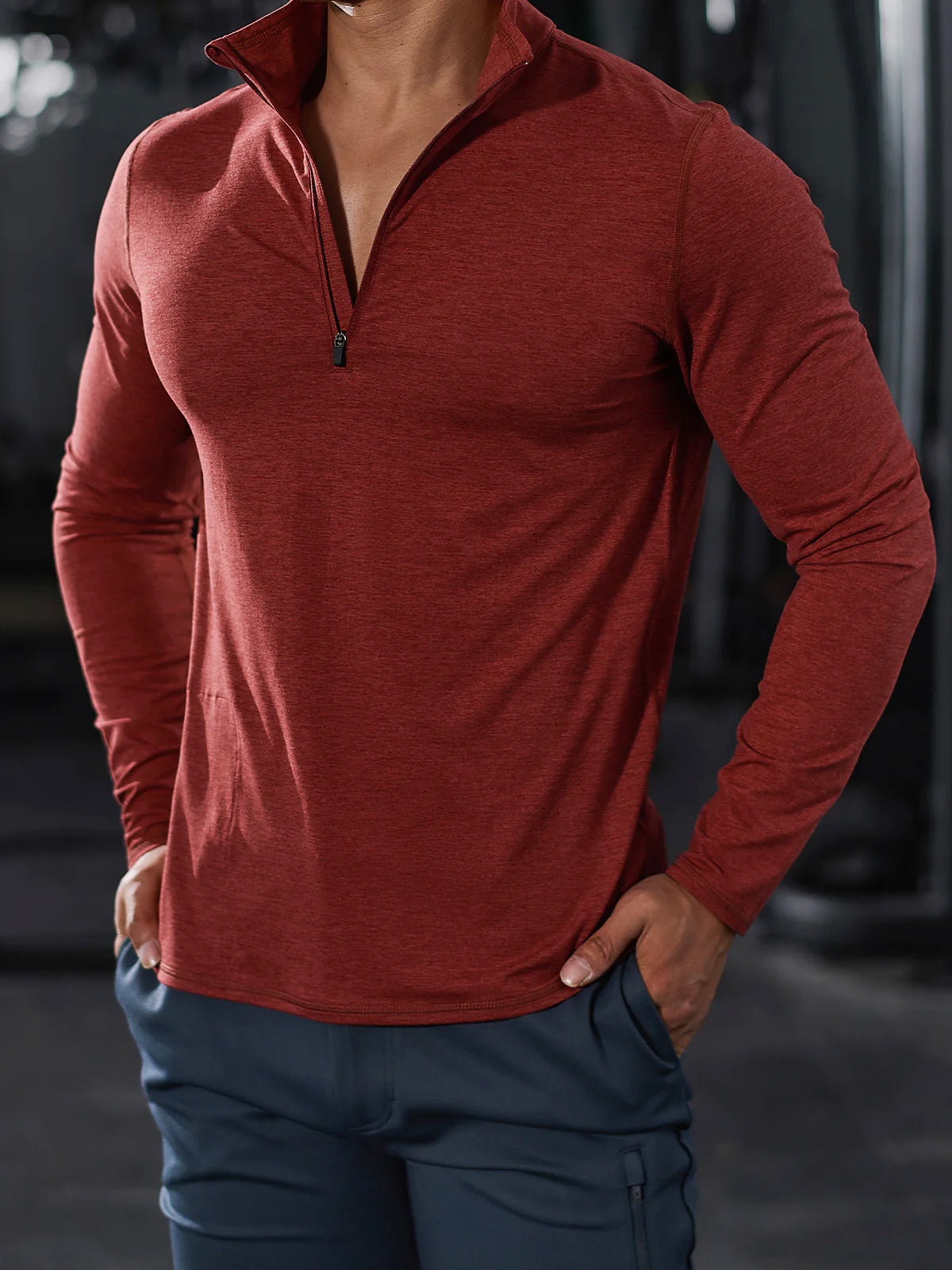 Softest Performance Half Zip With Side Pocket