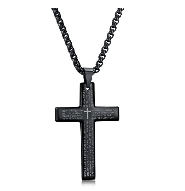 Cross Pendant & Necklace