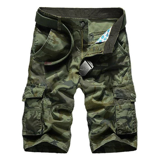 CAMO CARGO SHORTS