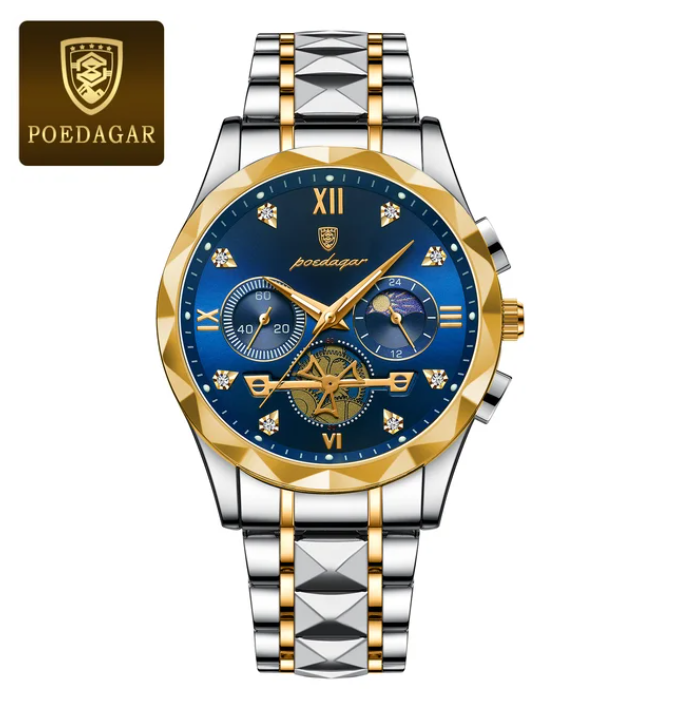 POEDAGAR Luxury Watch Prestige