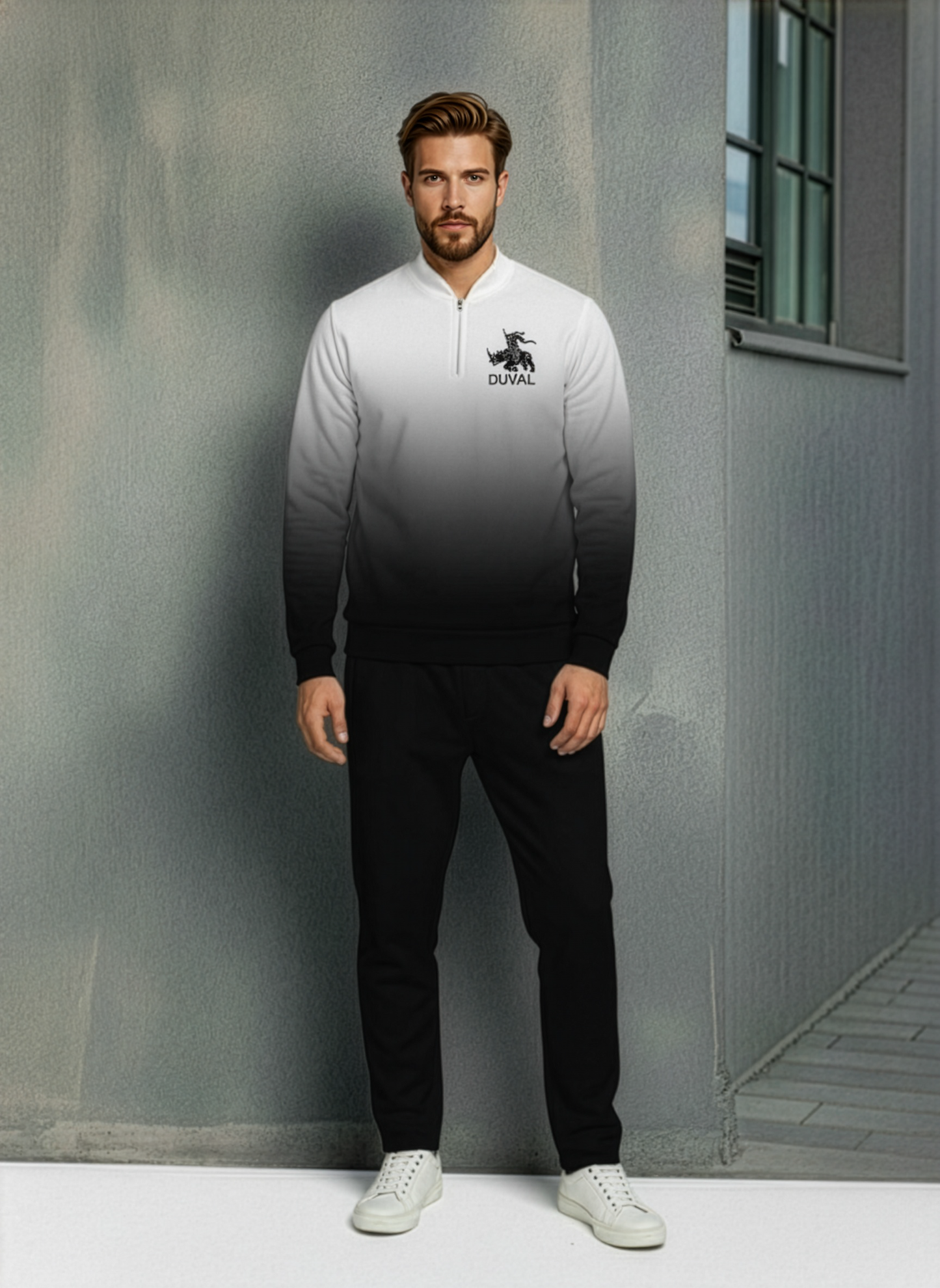 The Noble Half-Zip Sweater Set