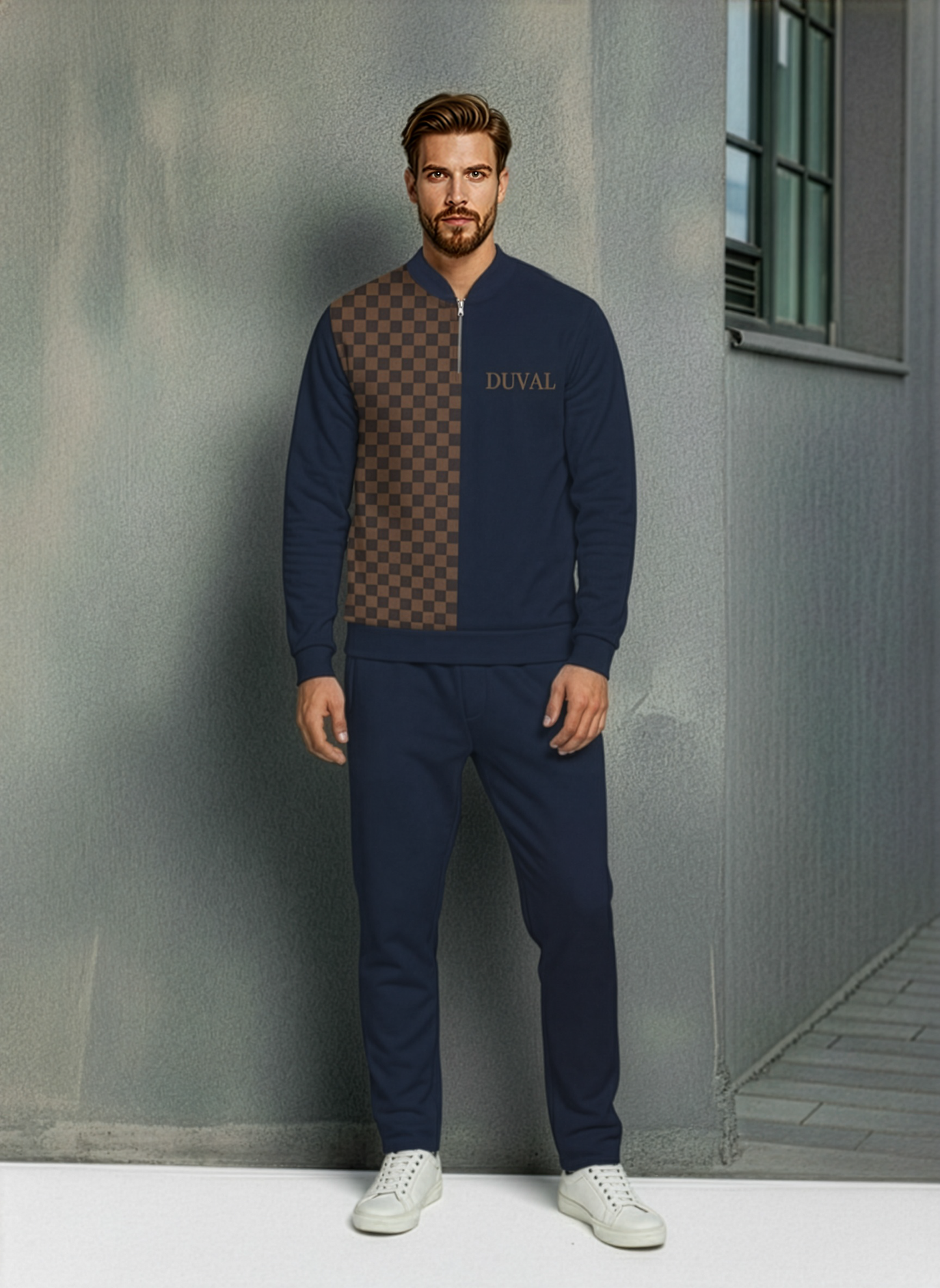 The Legacy Half-Zip Sweater Set
