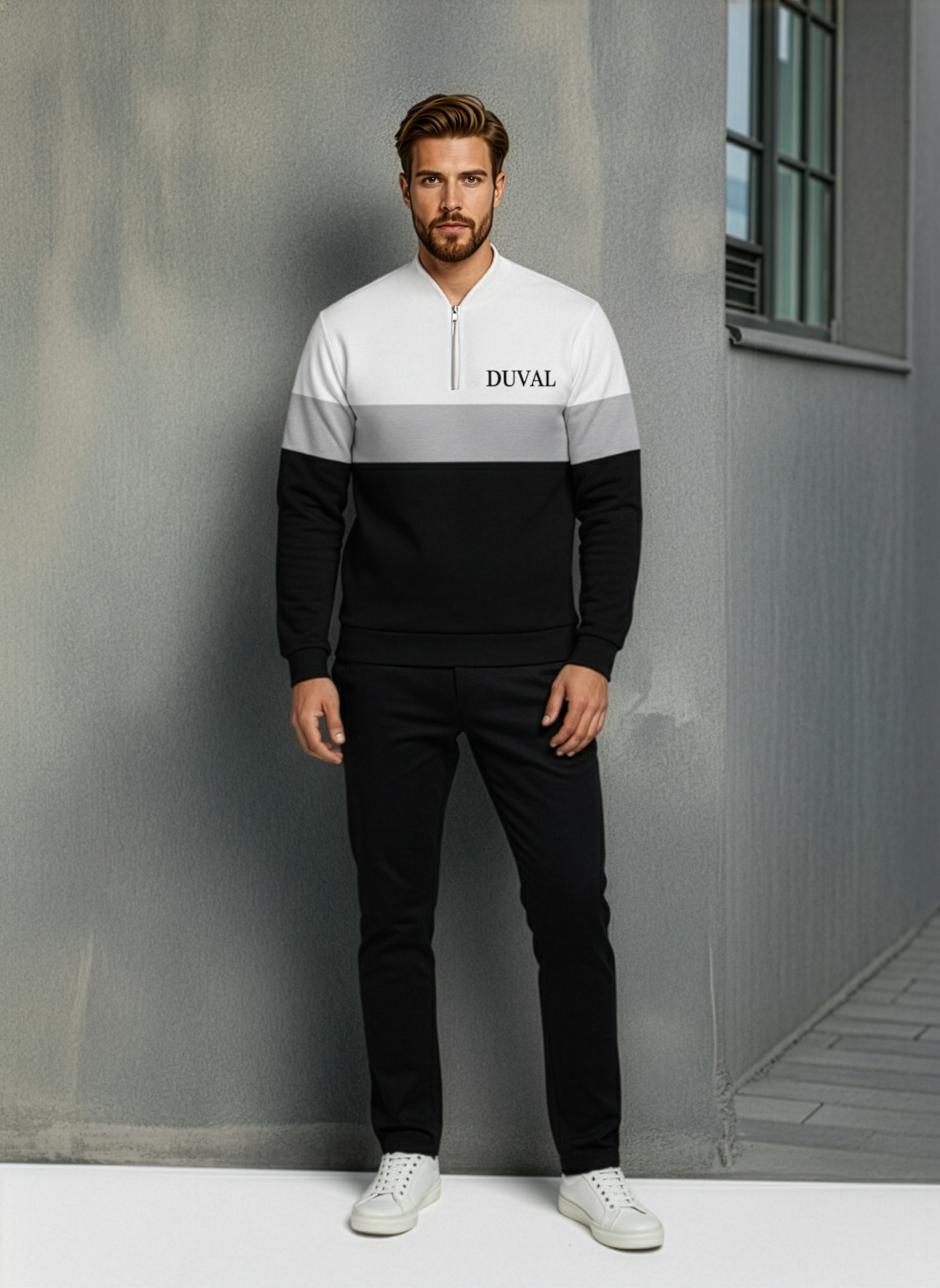 The Zurich Half-Zip Sweater Set