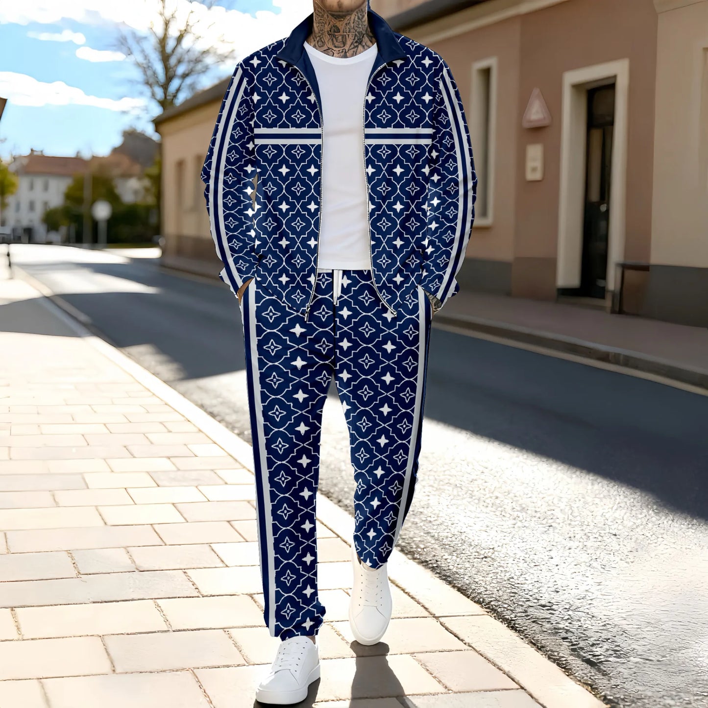 Atelier Jacket & Pants Two-Piece Set - DUVAL