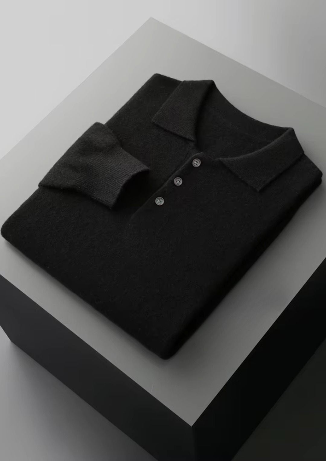 Pure Extra-Fine Merino Wool Classic Sweater Polo