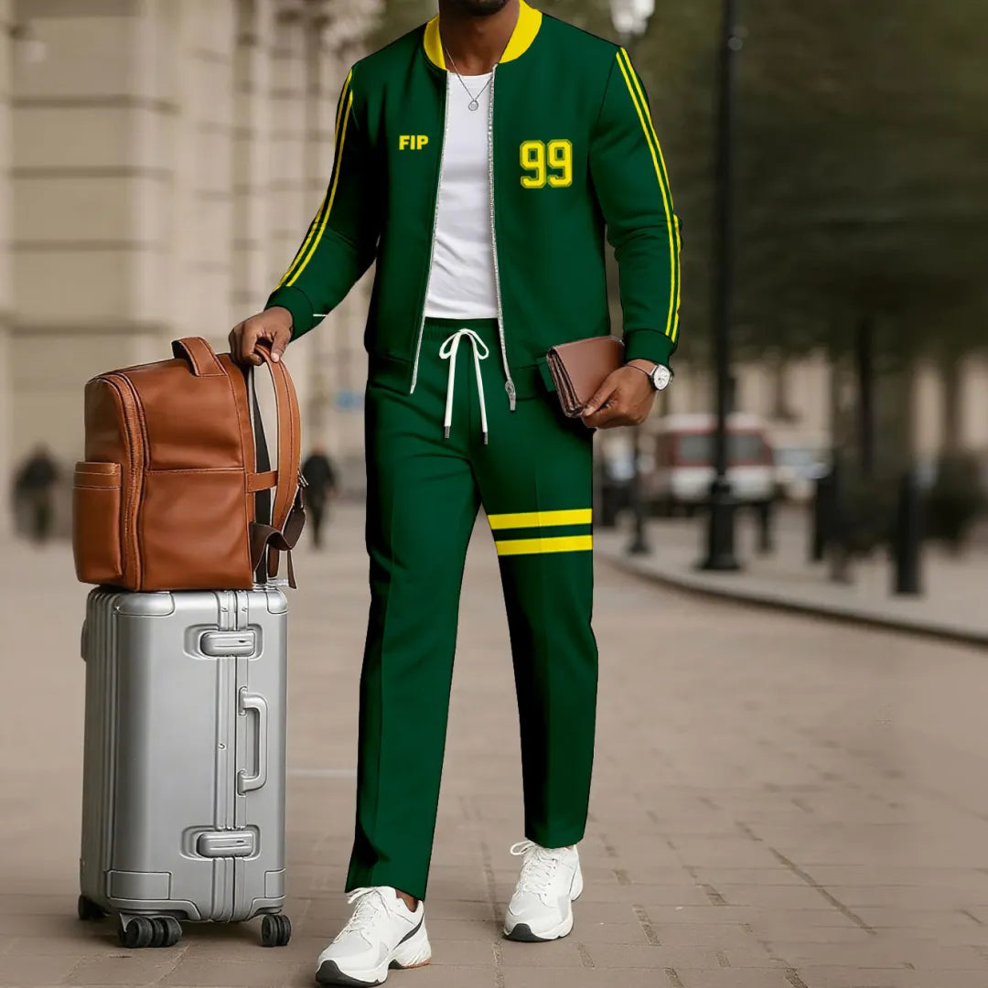 Atelier Jacket & Pants Two-Piece Set - DUVAL