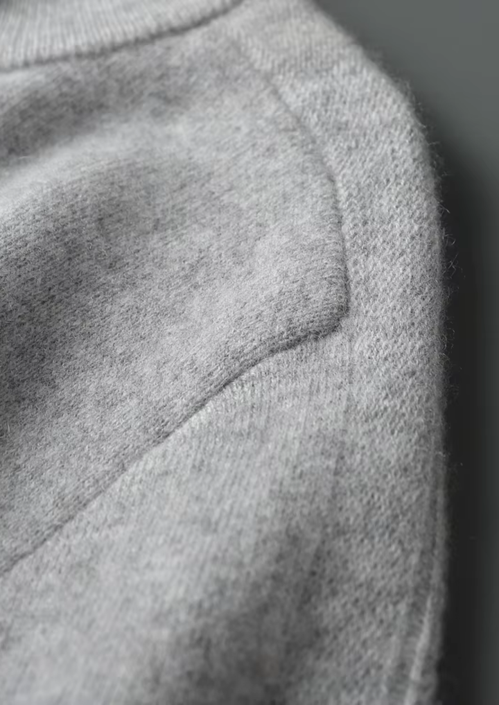 Premium Cashmere Essential Half-Zip Sweater