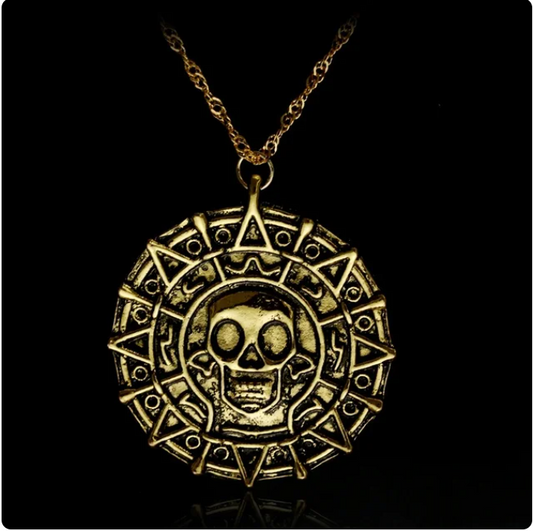 Skull Medallion Luxury Necklace Pendant