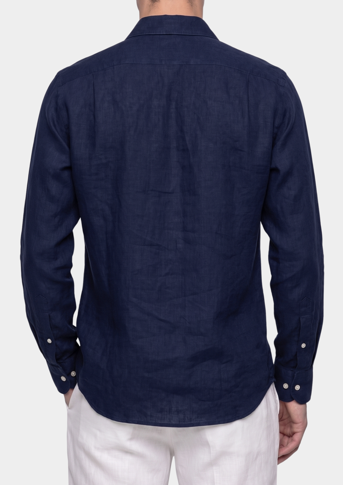 Amalfi Coastal Shirt - Navy Blue