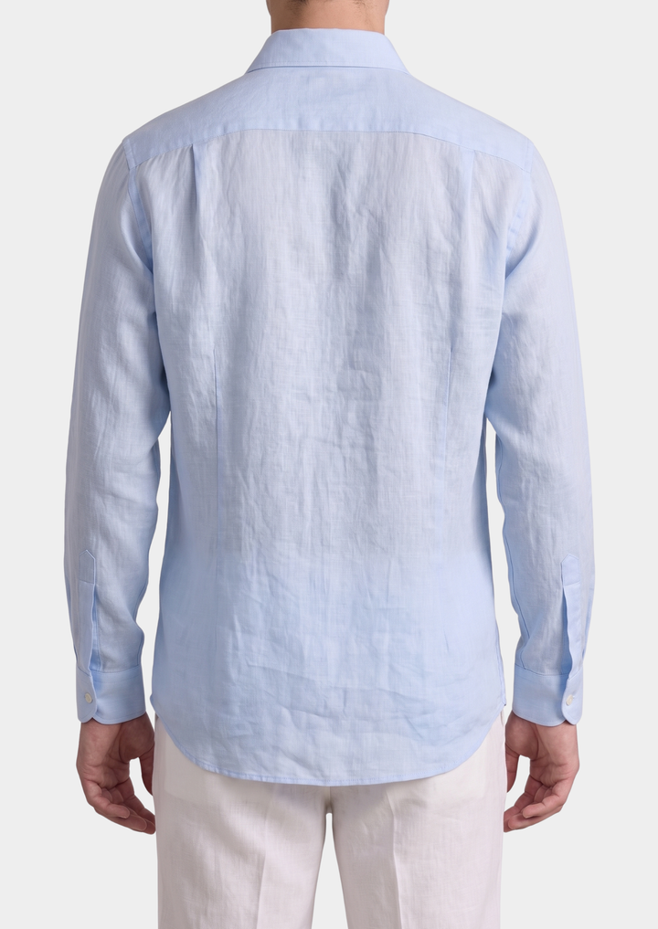 Praiano Coastal Shirt - Light Blue