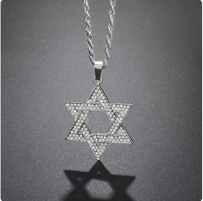 Star of David Luxury Necklace Pendant - DUVAL