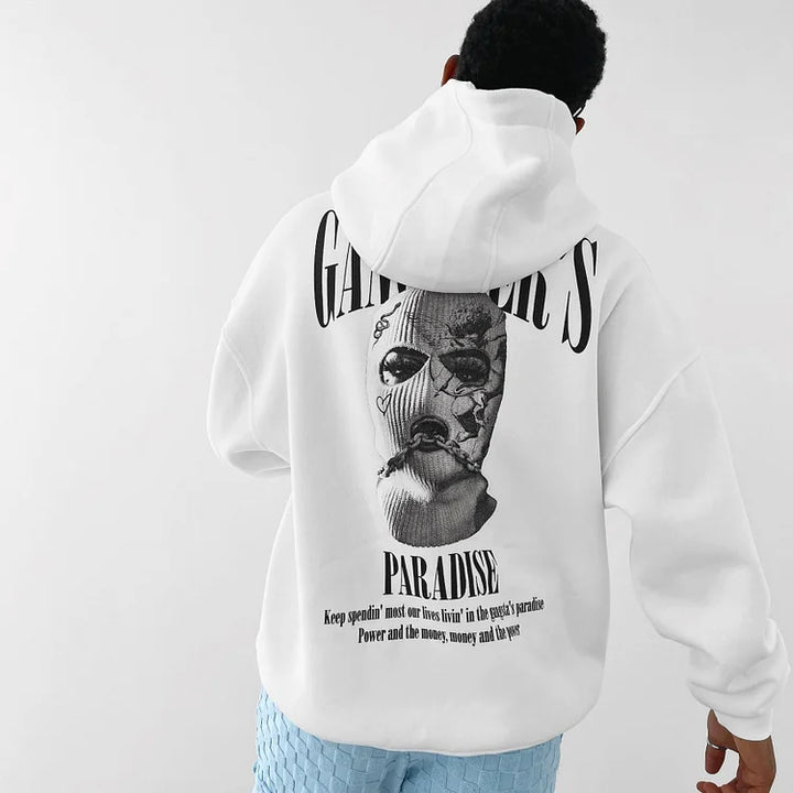OVERSIZED  CASUAL FASHION PRINTED HOODIE SWEATSHIRT - DUVAL