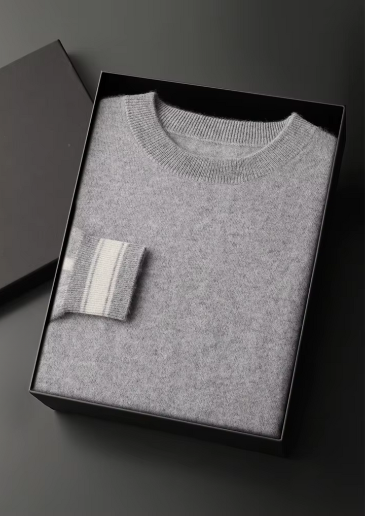Premium Cashmere Light Gray Vienna Leisure Set