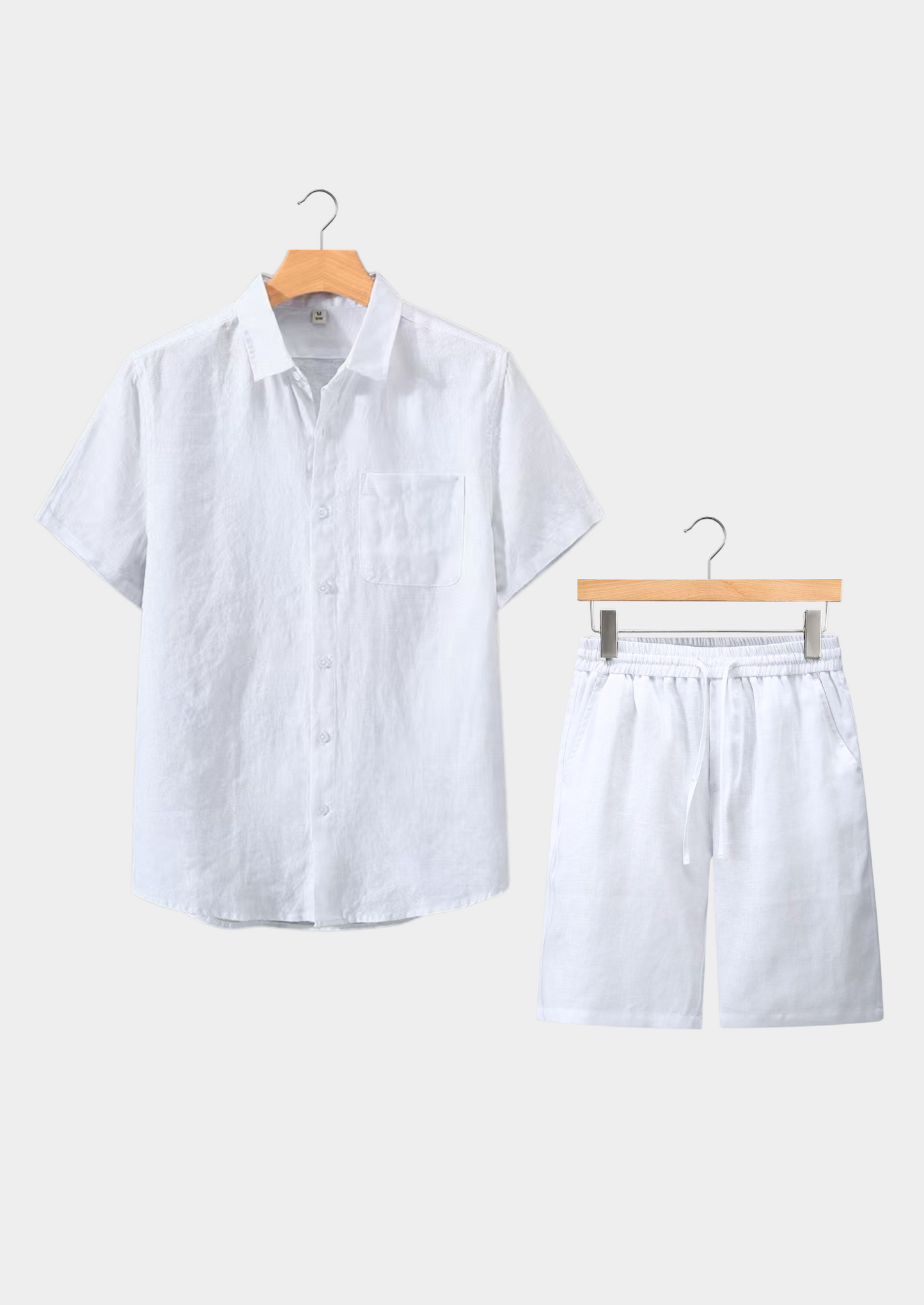 Dolcevita Shortsleeve Summer Set - White