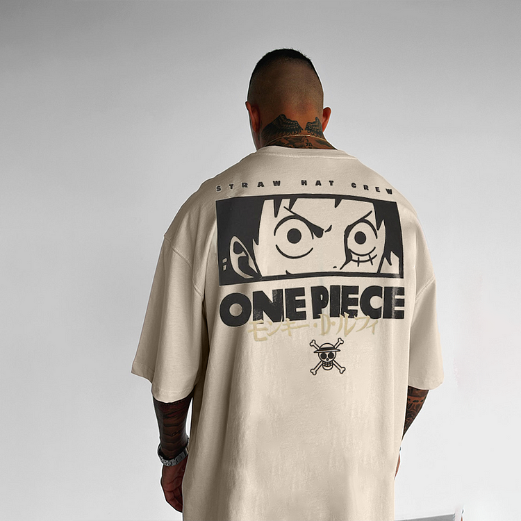Oversized 'One Piece' Tee