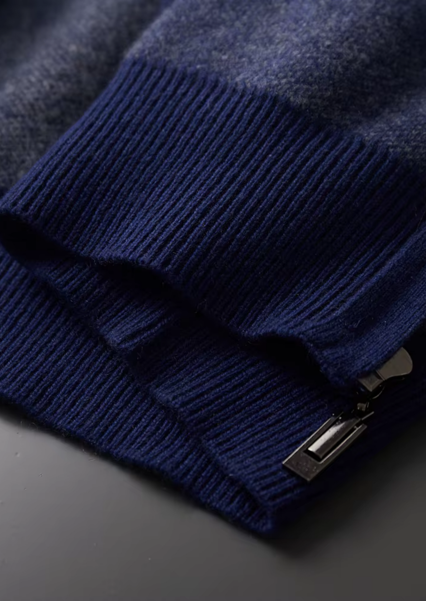 Premium Cashmere Navy Blue Torino Leisure Set