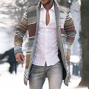 Rainbow Mid-Length Coat - DUVAL