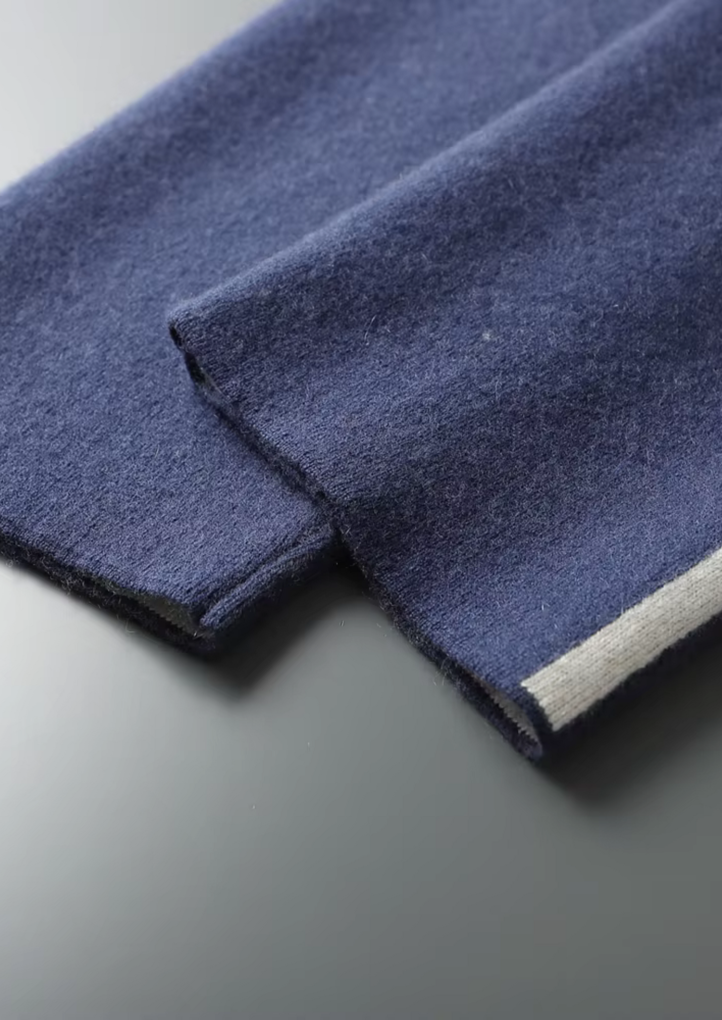 Premium Cashmere Navy Blue Milano Leisure Set