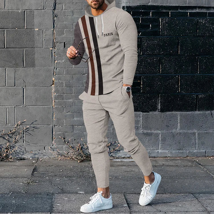 Paris Hoodie & Sweat Pants Co-Ord - DUVAL