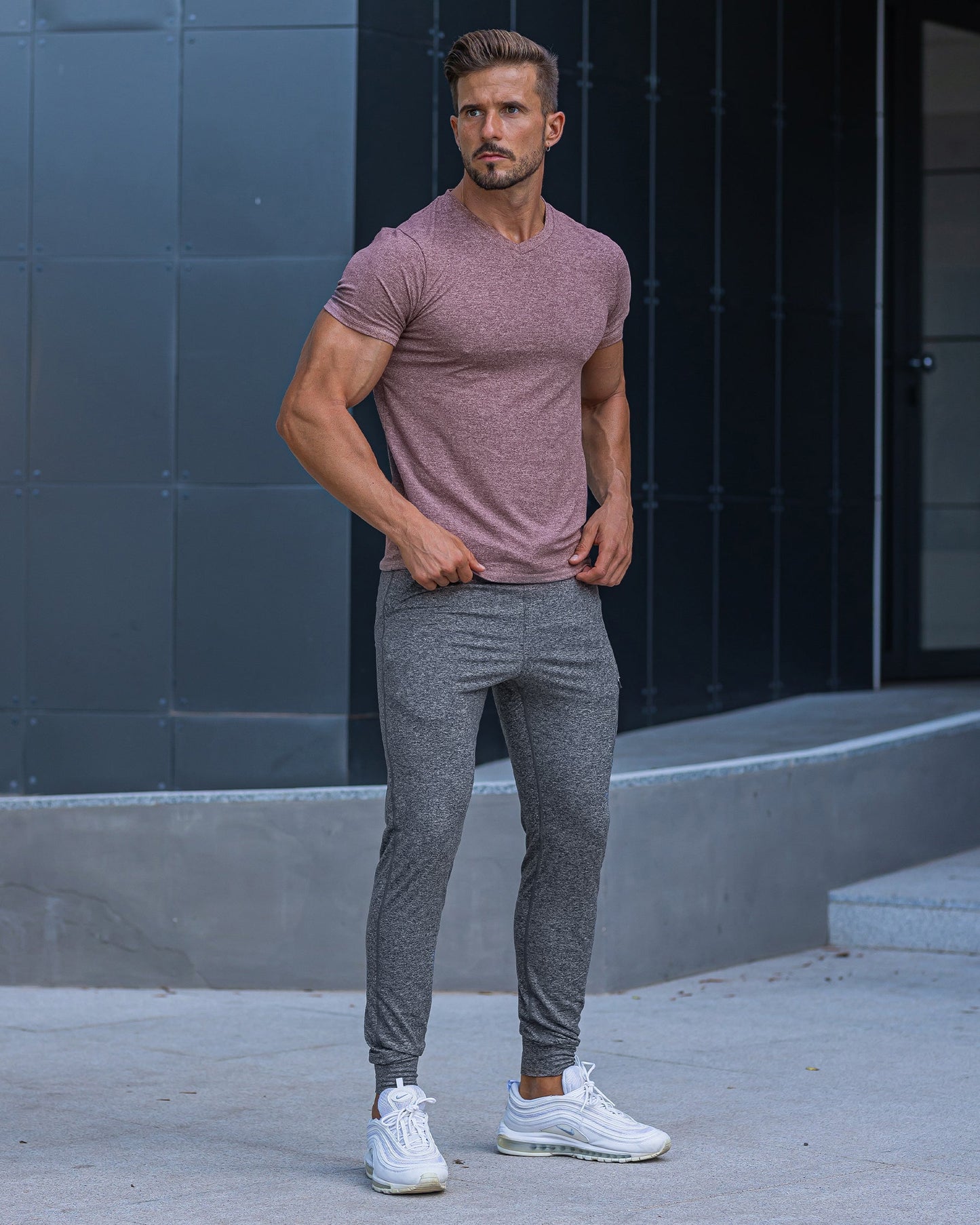 Softest Performance Stretch V-neck Tee