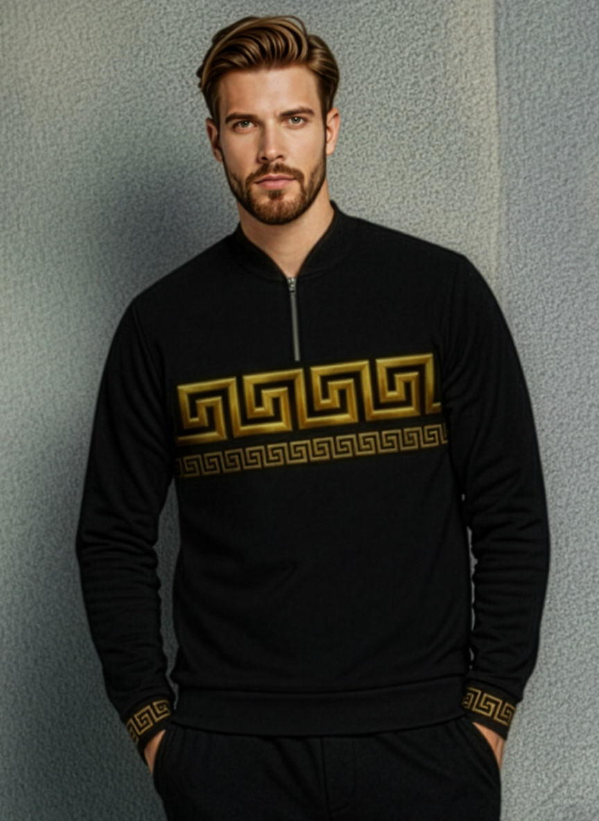 The Titan Half-Zip Sweater Set