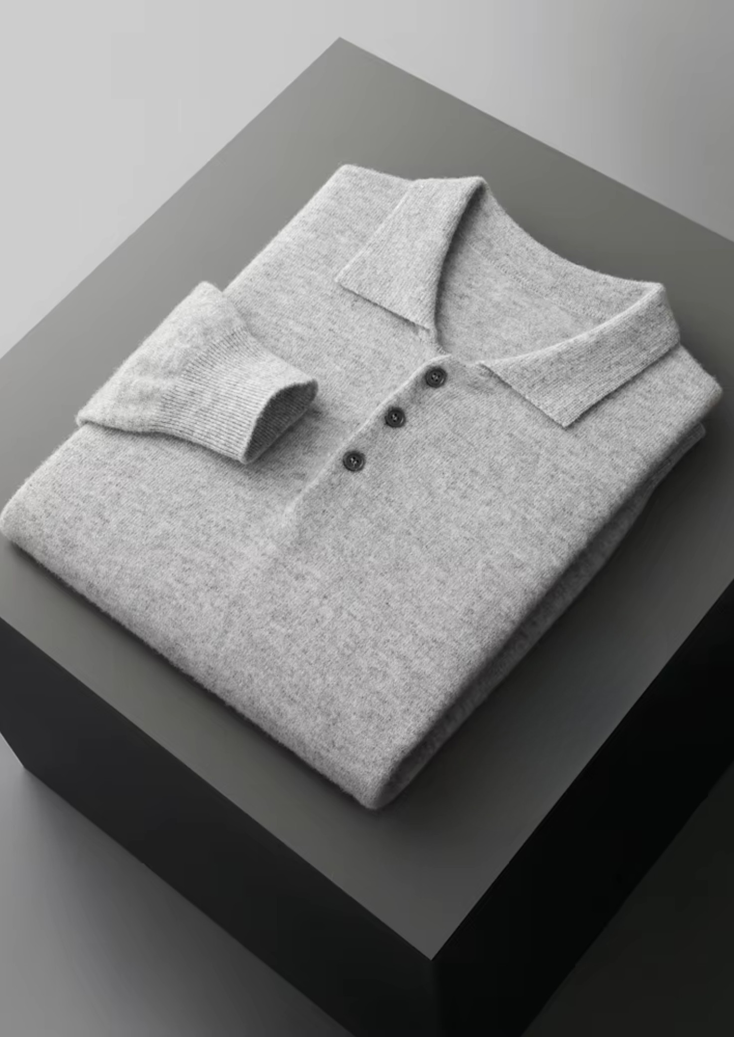 Pure Extra-Fine Merino Wool Classic Sweater Polo