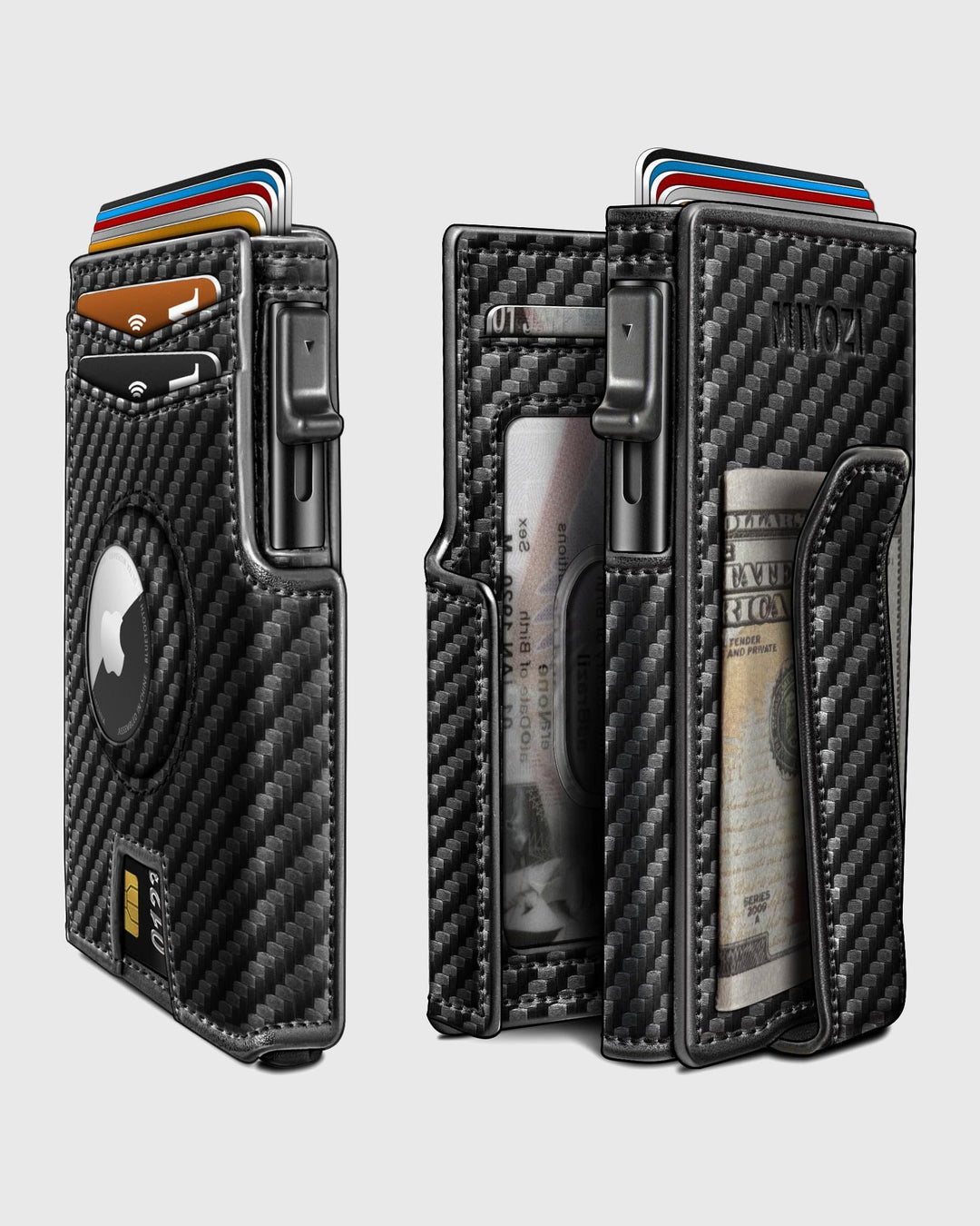 Multi-functional Slim Leather Wallet - DUVAL
