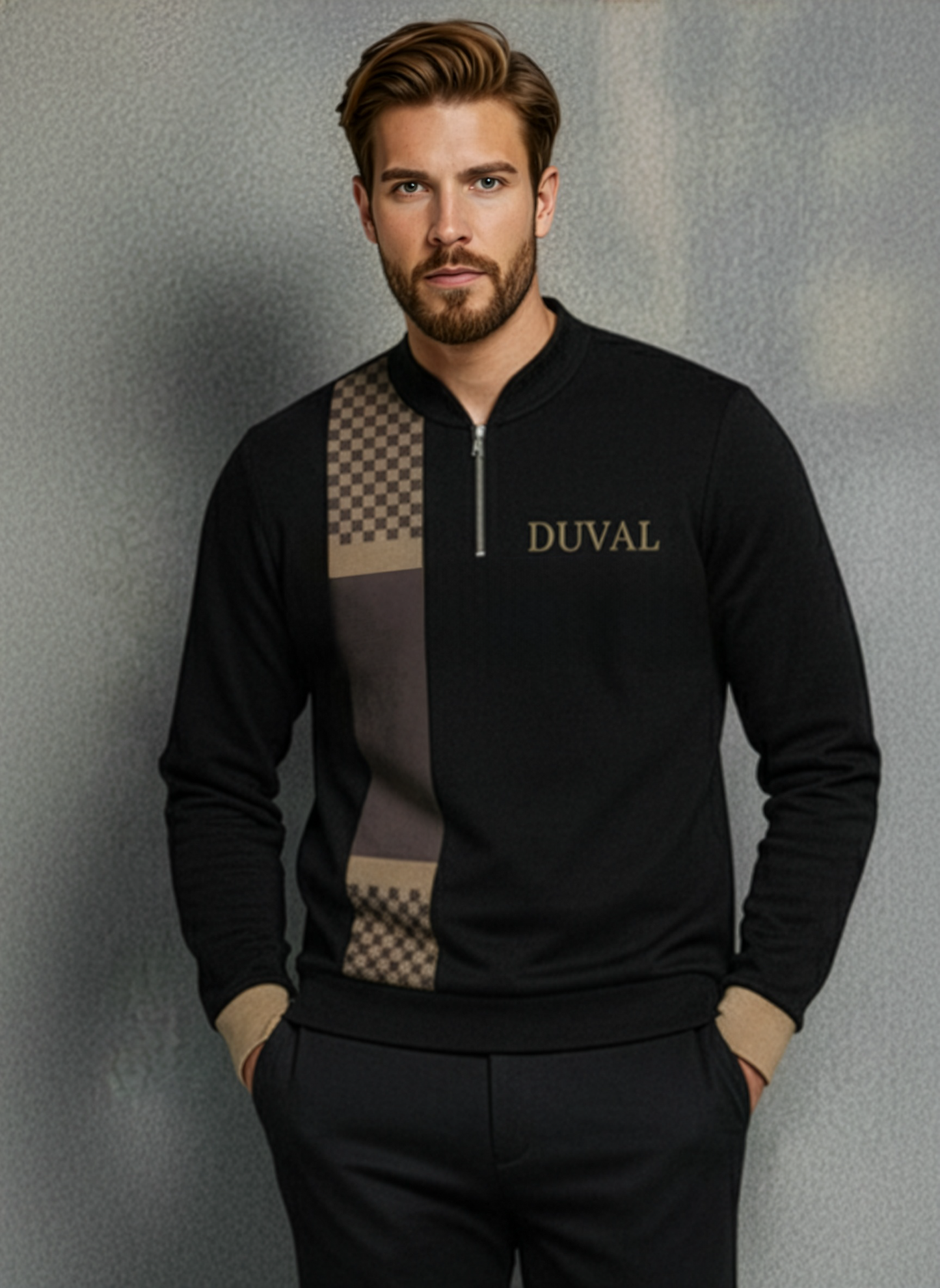 The Vienna Half-Zip Sweater Set