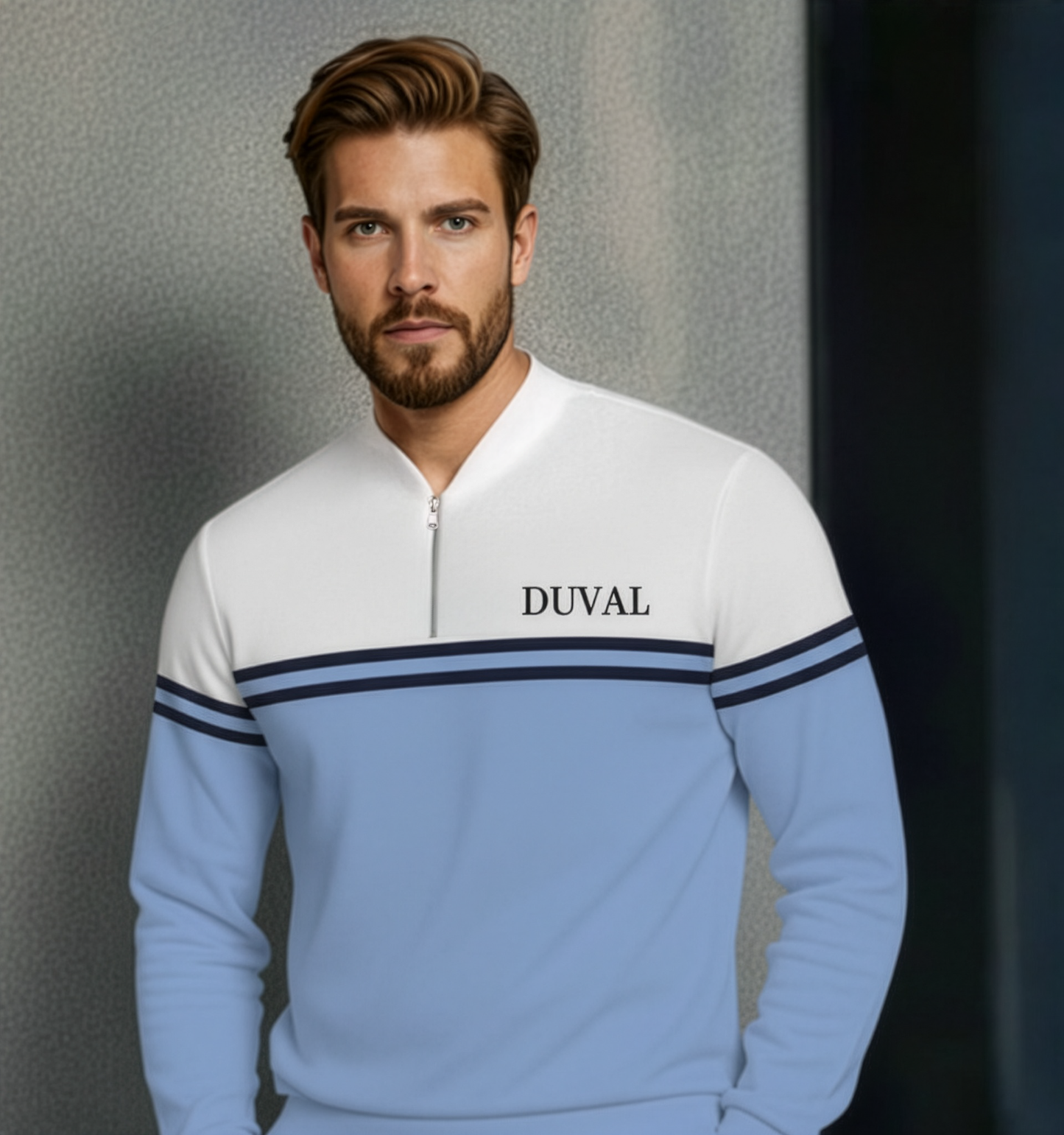 The Capri Half-Zip Sweater Set